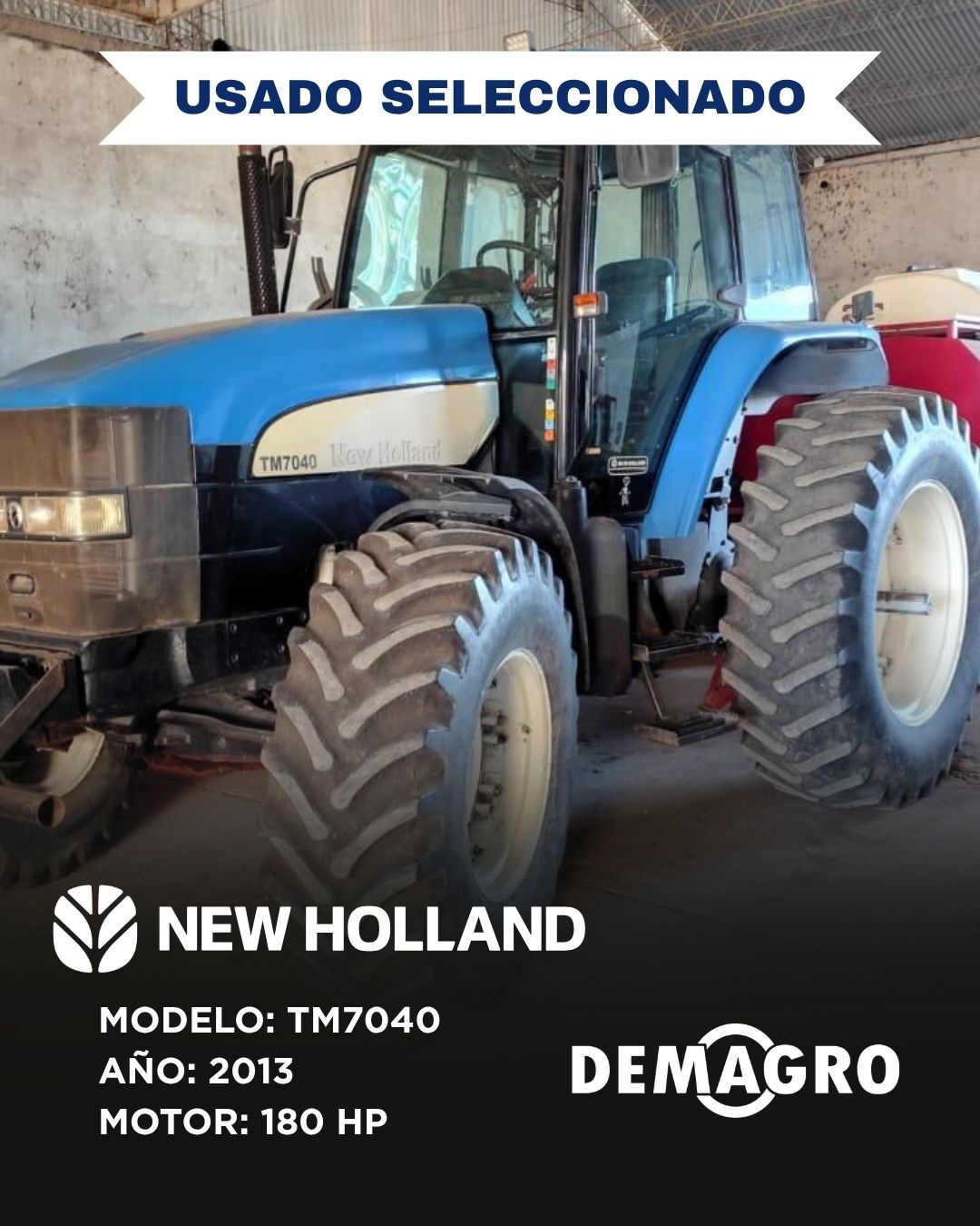 NEW HOLLAND TM7040