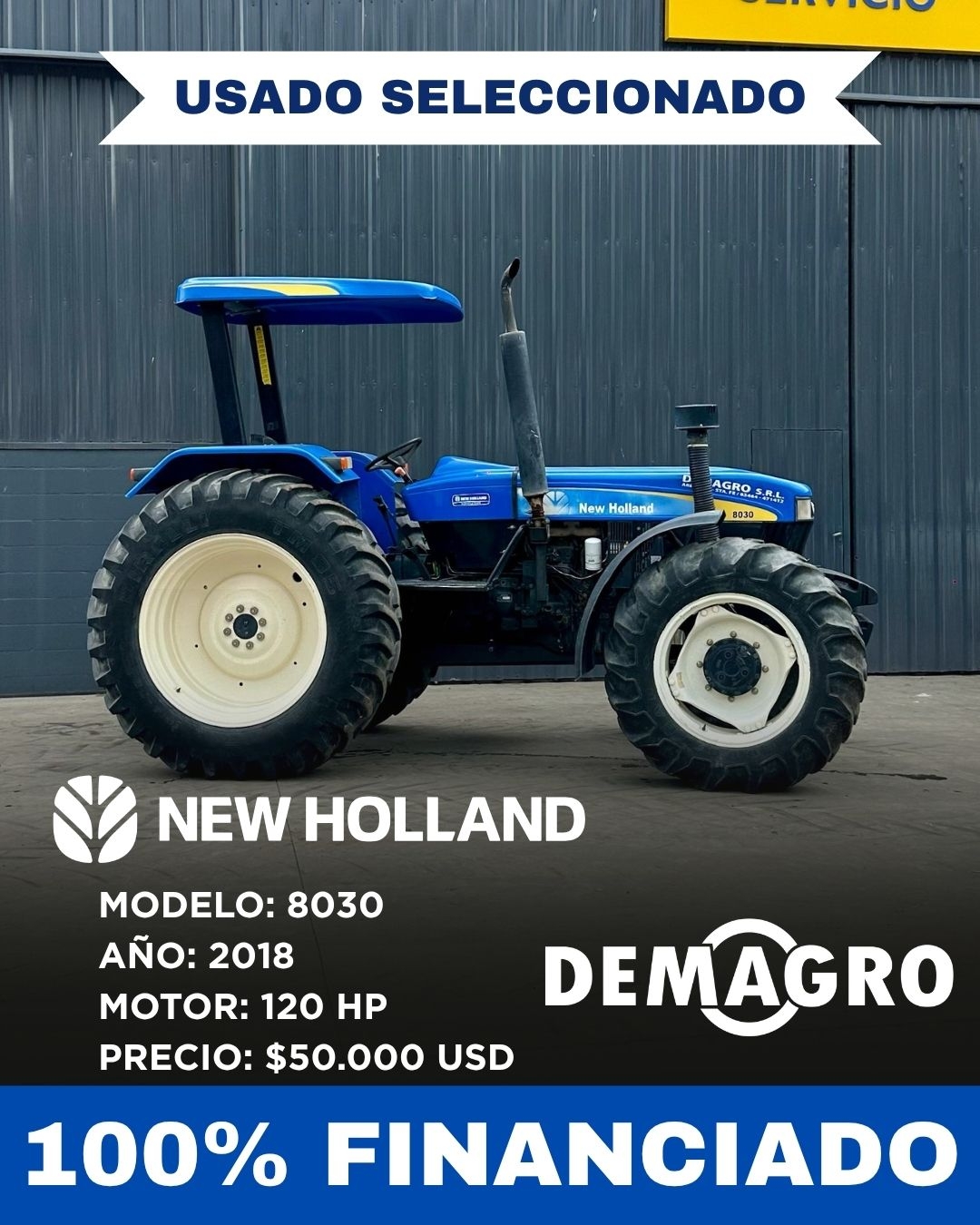 NEW HOLLAND 8030