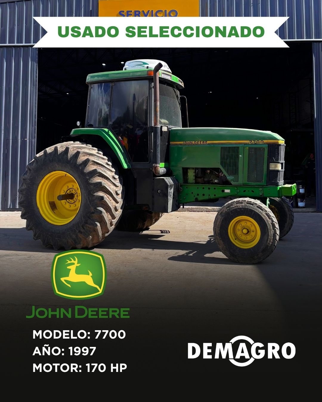 JOHN DEERE 7700