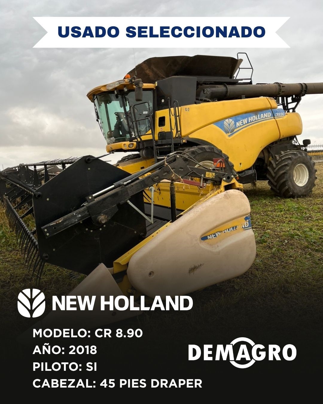 NEW HOLLAND CR 8.90