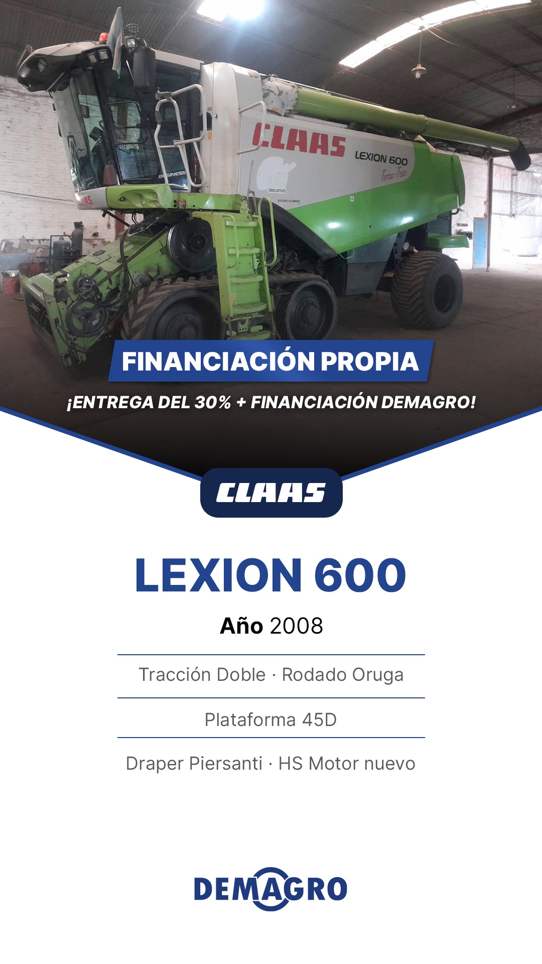 CLAAS LEXION 600